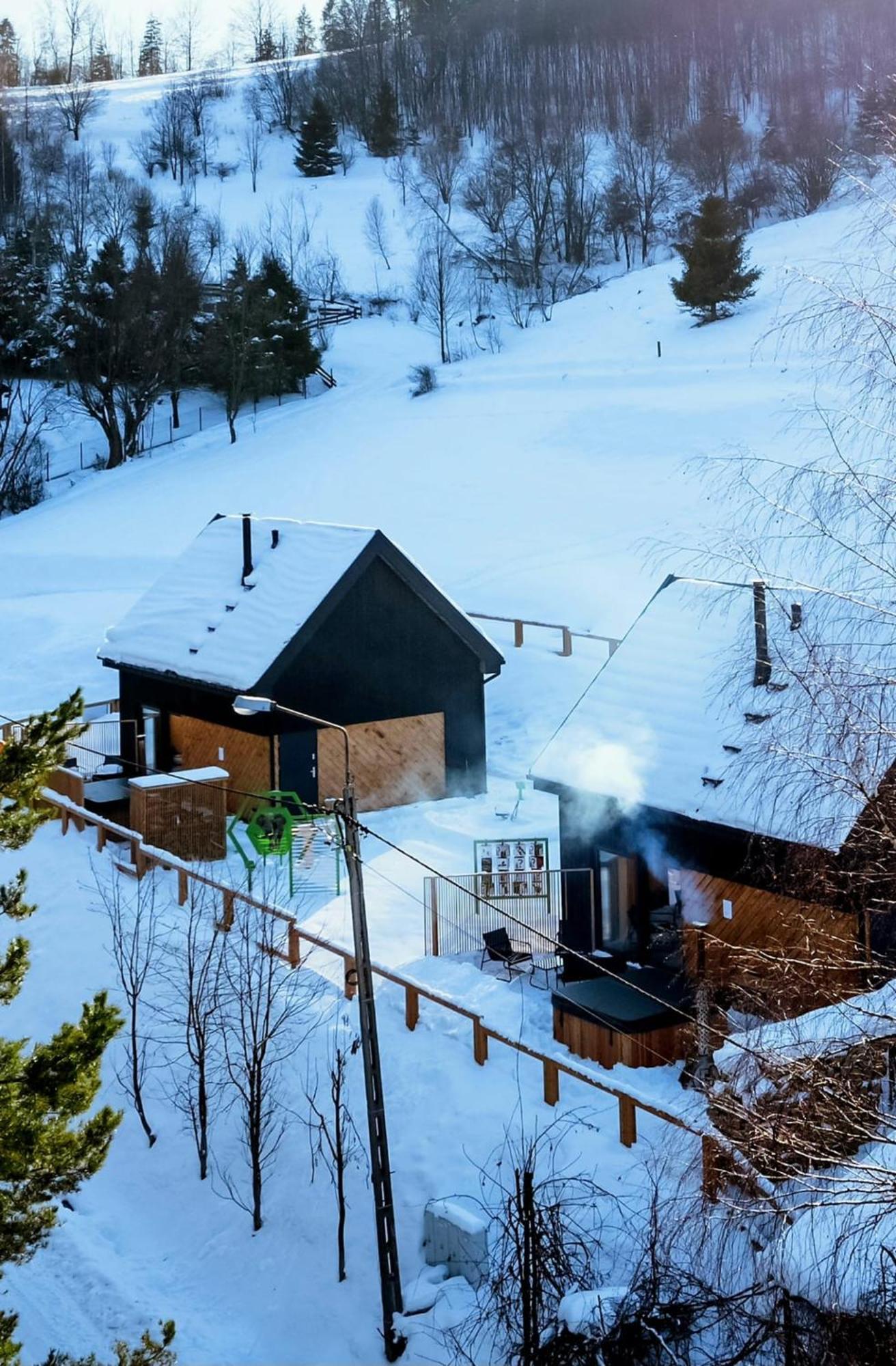 Projekt Swit - Domki Z Prywatna Jacuzzi I Sauna Żywiec Екстериор снимка